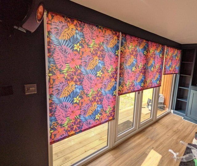 Colourful printed Roller Blinds